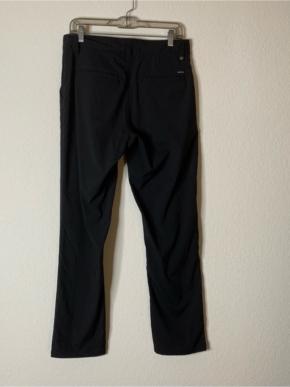 Brixton Mens black crossover nylon choice standard fit pants 30 NWT - Picture 5 of 11